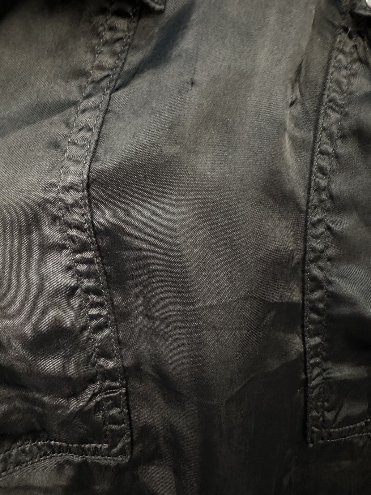 Rick Owens Rick Owens Cropped Drawstring Pants Black Cupro IT 46 US 36 Size US 36 / EU 52 - 14 Thumbnail