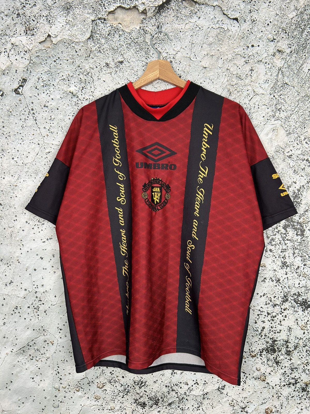Umbro Vintage Manchester United Umbro 90s Soccer Jersey Football Size US L / EU 52-54 / 3 - 1 Thumbnail