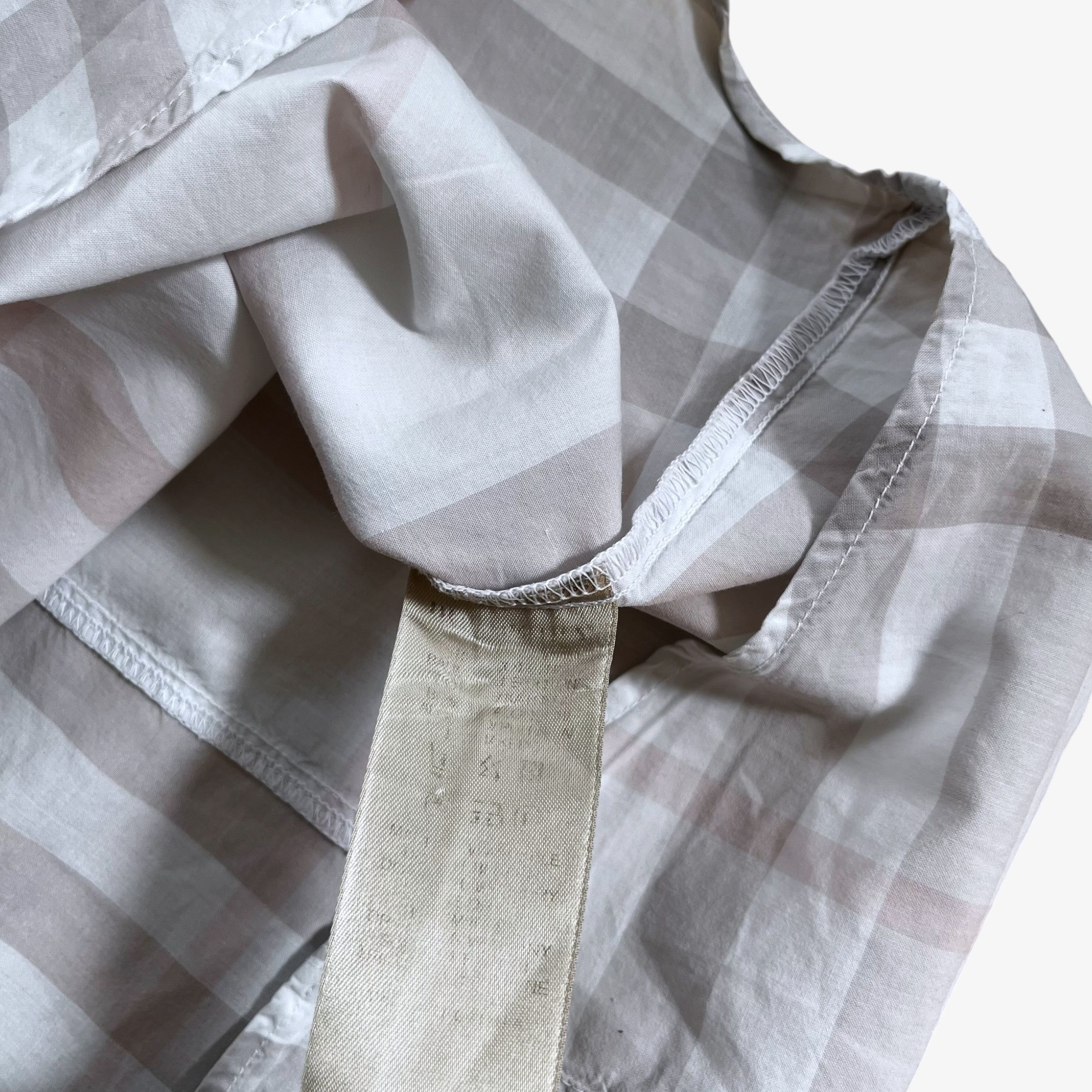 Burberry Vintage Y2K Women's Burberry White & Pink Nova Check Shirt Size M / US 6-8 / IT 42-44 - 5 Thumbnail