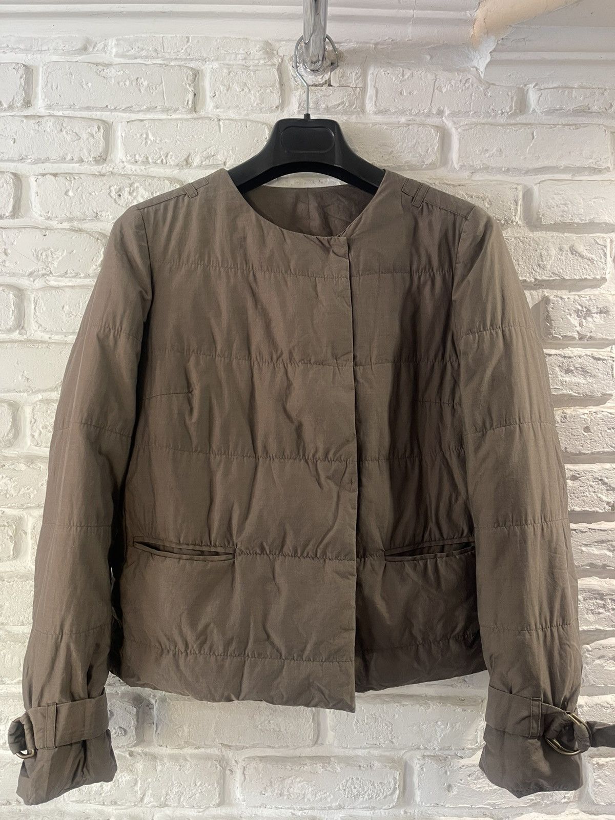 Brunello Cucinelli BRUNELLO CUCINELLI brown jacket Size S / US 4 / IT 40 - 1 Thumbnail
