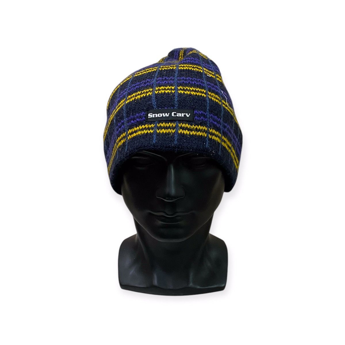 Japanese Brand × Kapital × Vintage Japanese Brand Rare Design Stripe Beanie Hat Size ONE SIZE - 1 Thumbnail