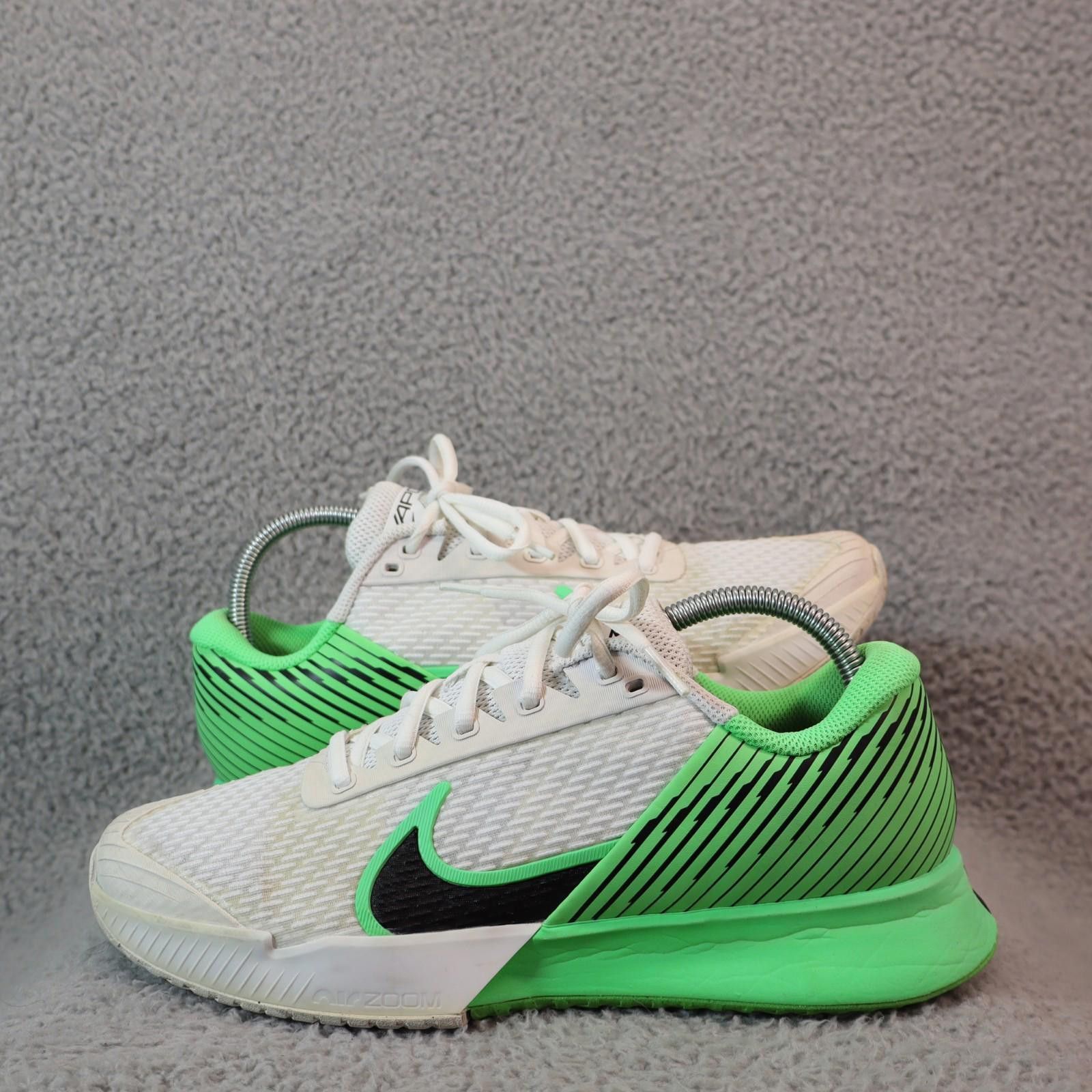 Nike Nike Zoom Vapor Pro Women Size 9 White & Green Running Shoes Size US 9 / IT 39 - 1 Thumbnail
