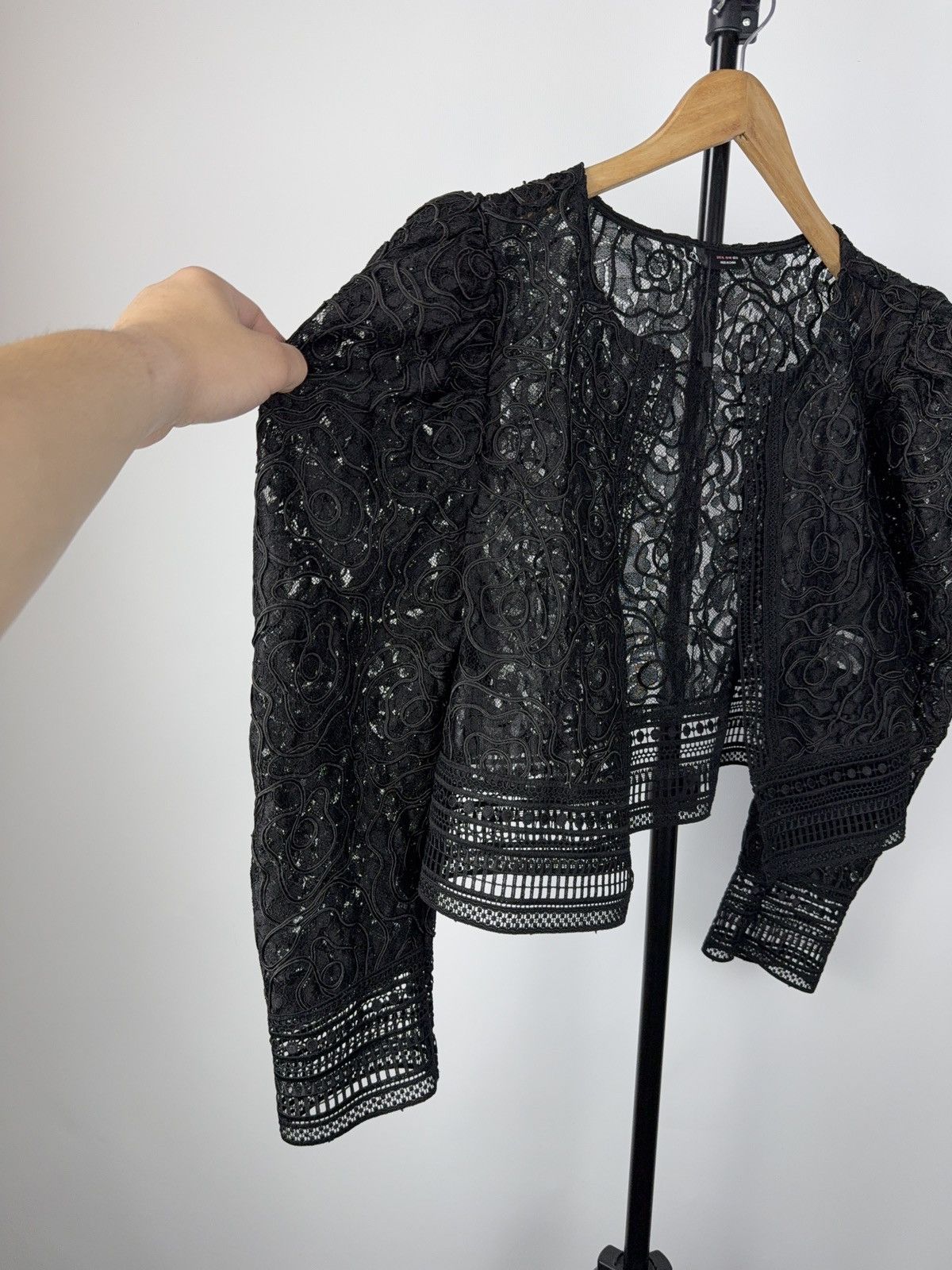 20471120 × Japanese Brand × Vintage Vintage 90s crazy Mesh Gothic JPG Japanese style Blouse Size XL / US 12-14 / IT 48-50 - 4 Thumbnail