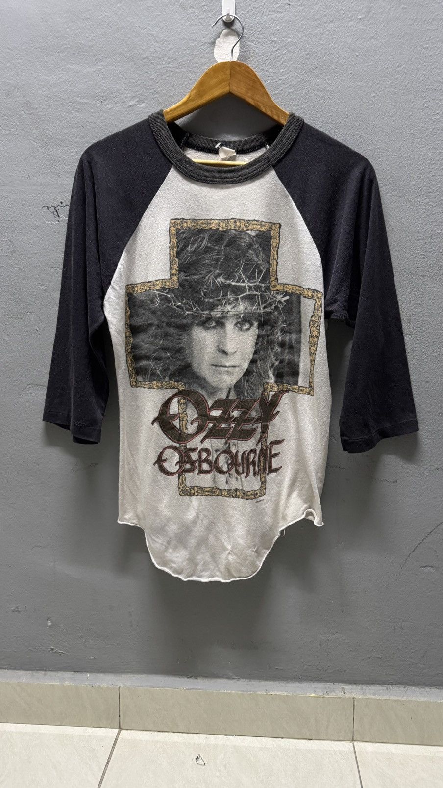 Band Tees × Ozzy Osbourne × Vintage Vintage 80s Ozzy Ozbournie 3Q Size US M / EU 48-50 / 2 - 1 Thumbnail