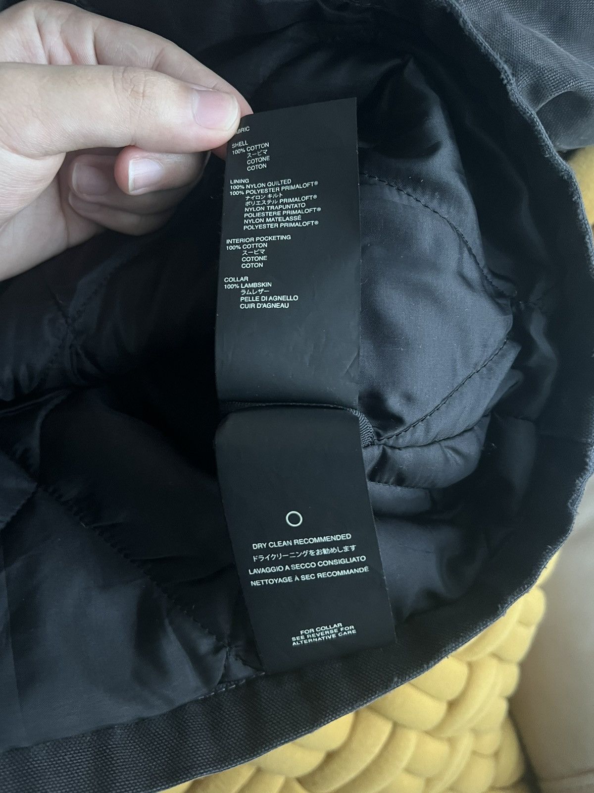 Fear of God Fear Of God Canvas Work Jacket Size US S / EU 44-46 / 1 - 7 Thumbnail
