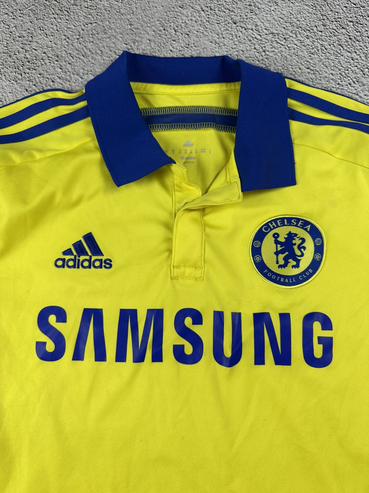 Adidas × Chelsea Soccer Vintage Adidas Chelsea Samsung Soccer Jersey Blockcore Size US M / EU 48-50 / 2 - 6 Thumbnail