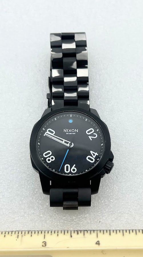 Nixon Nixon Watches The Ranger Quartz Analog 40mm GITD Numbers Y2K Size ONE SIZE - 1 Thumbnail