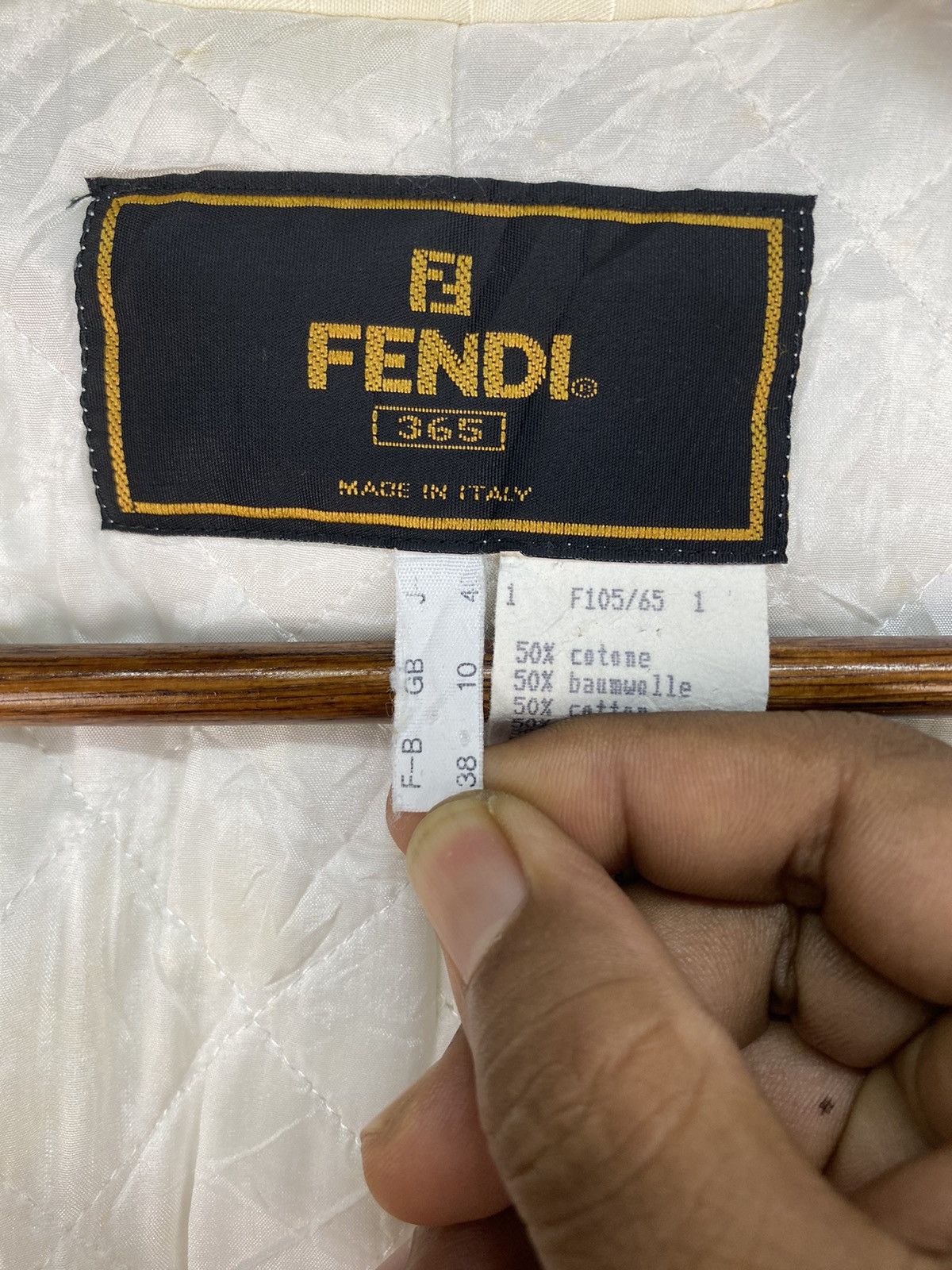 Fendi Fendi Monogram Woman Jacket Size M / US 6-8 / IT 42-44 - 12 Thumbnail