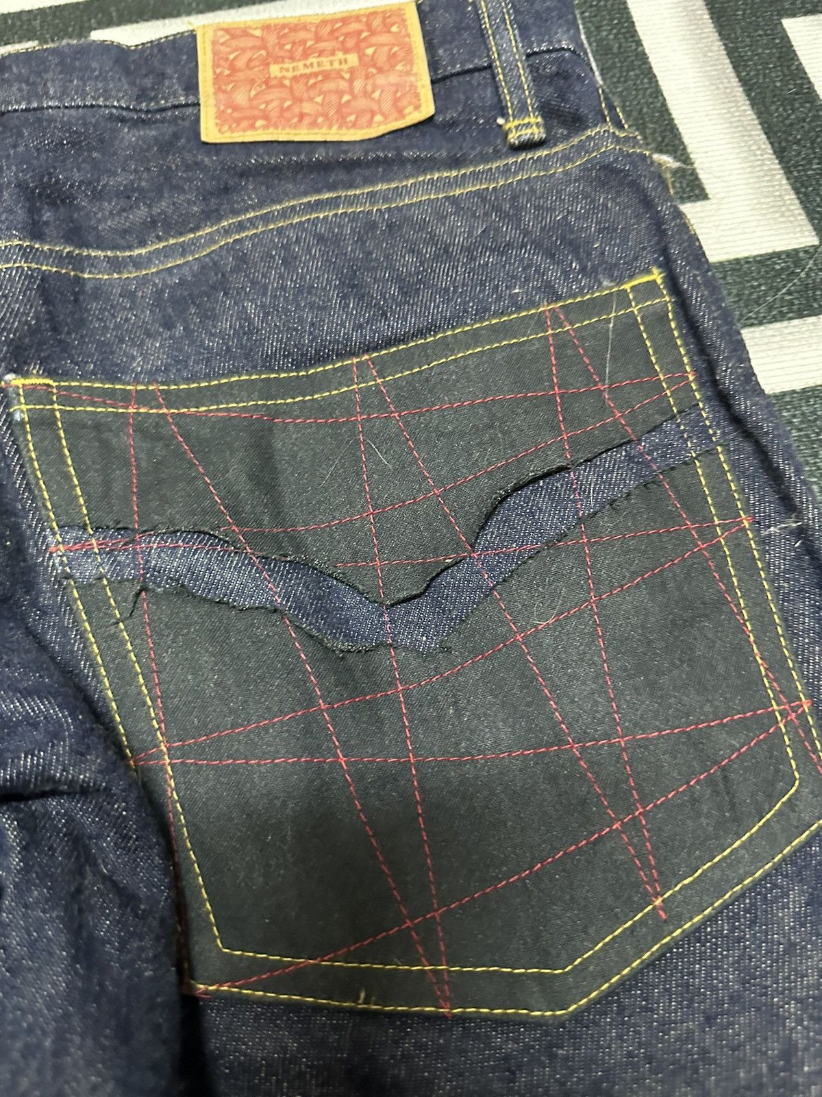 Christopher Nemeth Christoper Nemeth bikers jeans Size US 35 - 4 Thumbnail