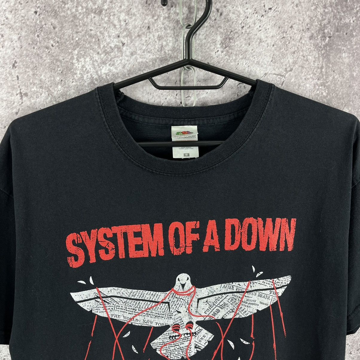 Band Tees 2015 System Of A Down North American Tour Eagle Big Logo Size US M / EU 48-50 / 2 - 2 Thumbnail