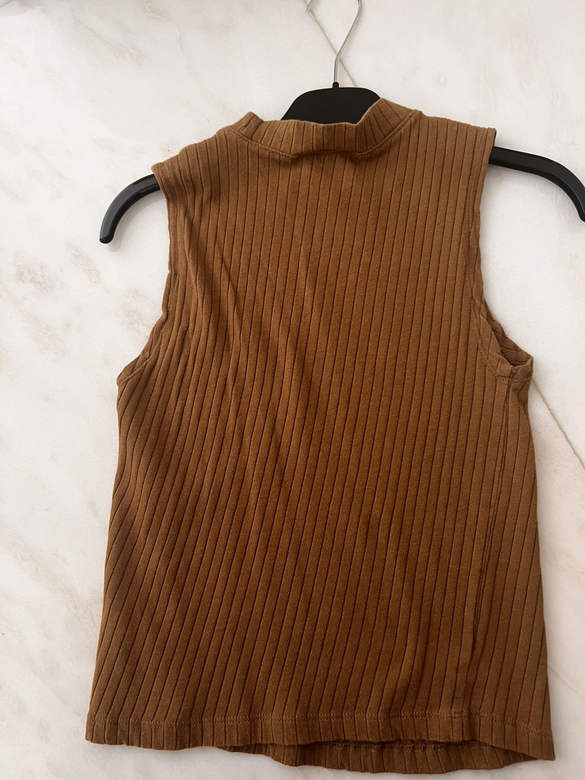 Frame Frame Brown sleeveless top Size S / US 4 / IT 40 - 6 Thumbnail