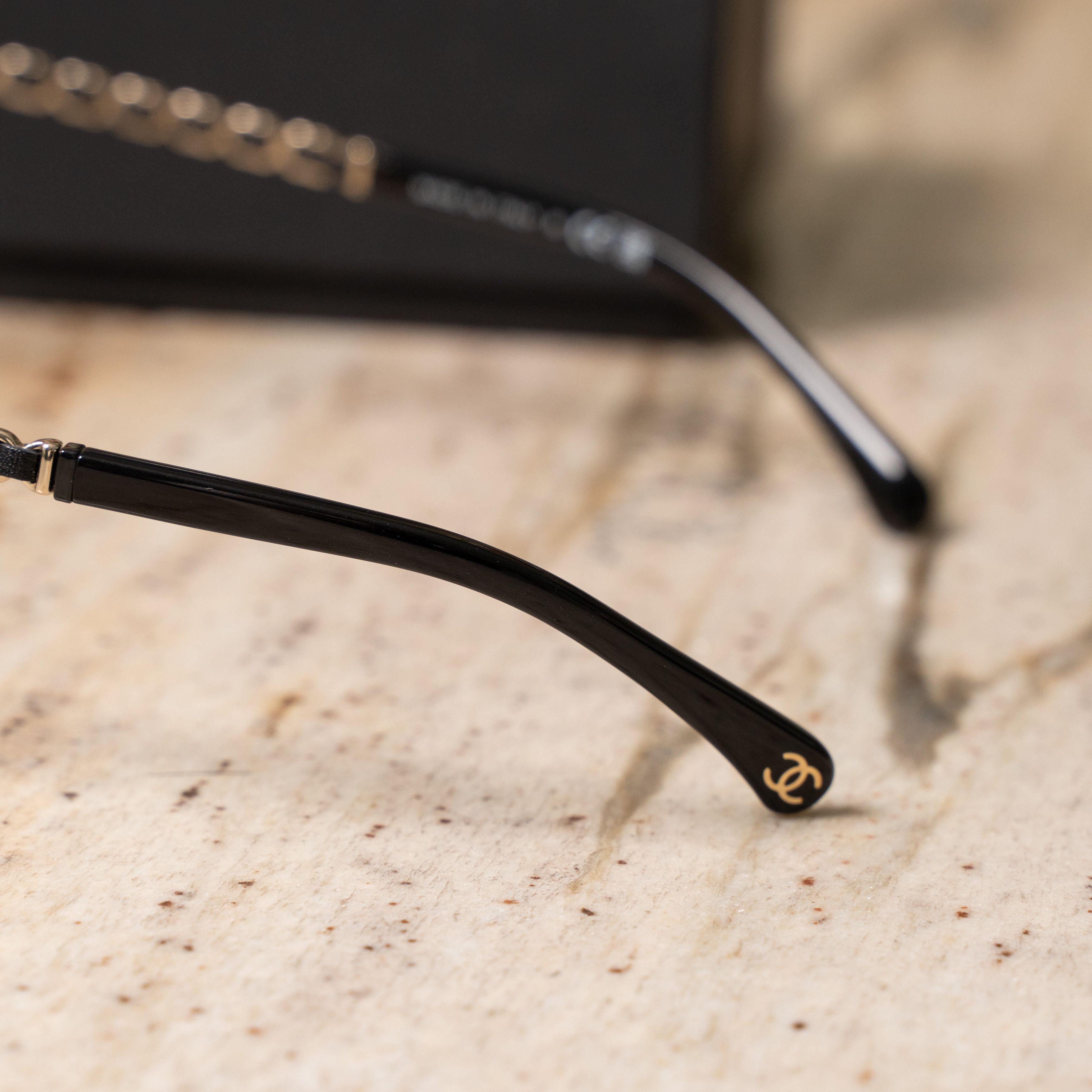 Chanel CHANEL 0CH3408Q C622 Sunglasses BLACK Size ONE SIZE - 4 Thumbnail