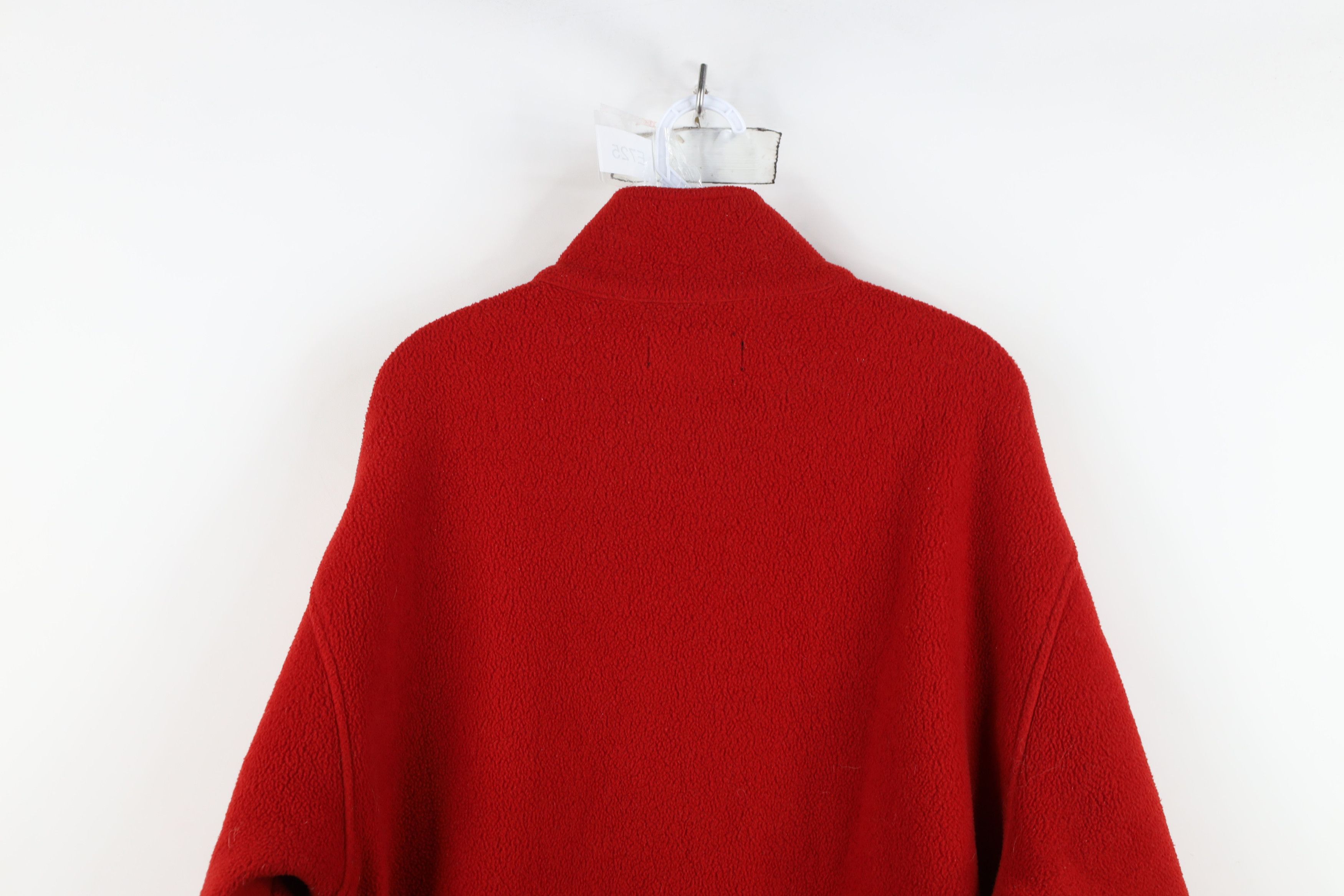 Vintage Vintage 90s Roots Tech Park City Utah Fleece Jacket Red Size US M / EU 48-50 / 2 - 13 Thumbnail