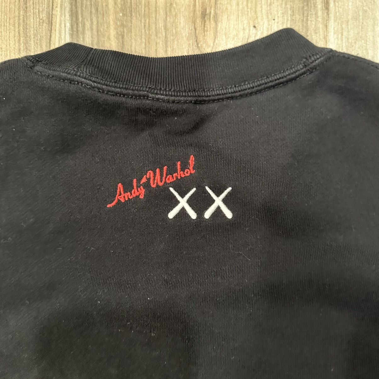 Kaws × Uniqlo Uniqlo Kaws x Warhol Black Graphic Sweatshirt Size US S / EU 44-46 / 1 - 7 Thumbnail