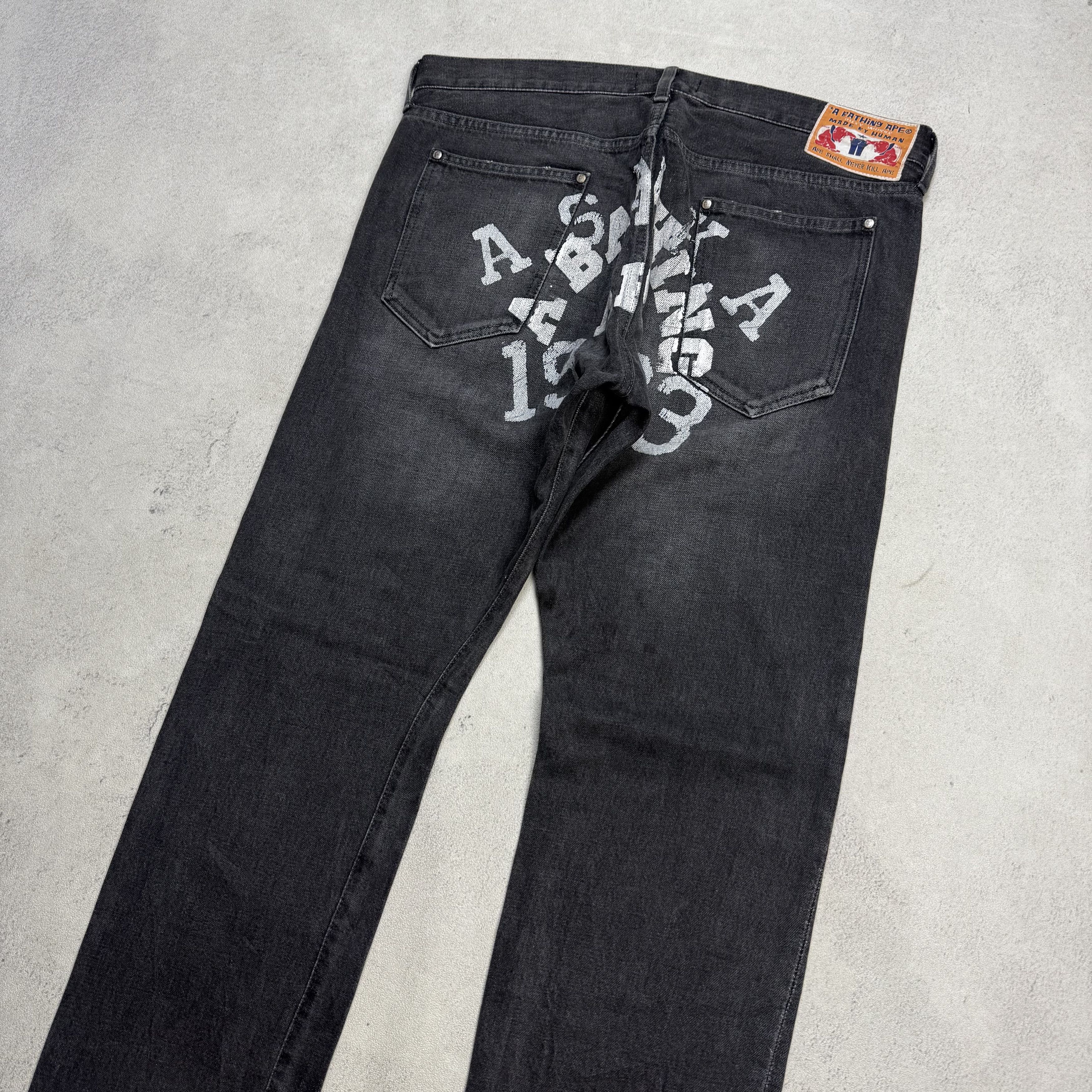 Bape Vintage A Bathing Ape Denim Size US 36 / EU 52 - 2 Thumbnail