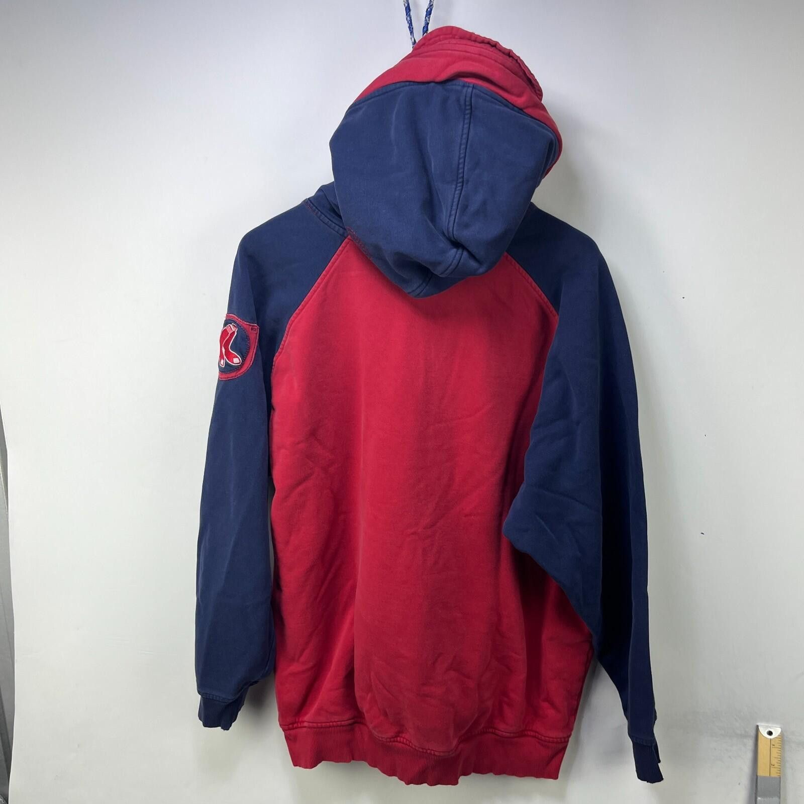 Nike Vintage Boston Red Sox Nike Middle Swoosh Hoodie XL Size ONE SIZE - 6 Thumbnail