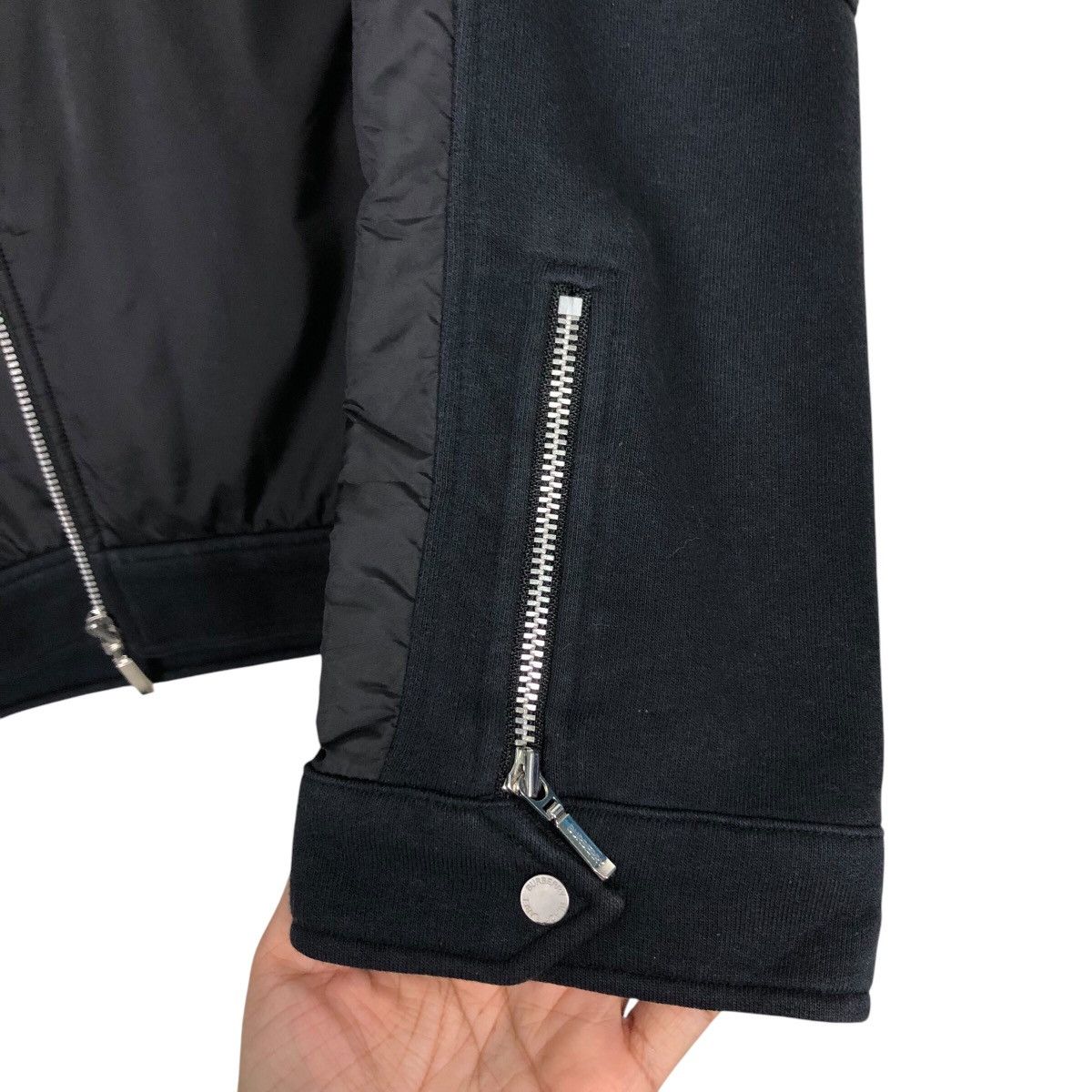 Burberry 📌Vintage Zipper Jacket Hoodie Burberry Black Label Size US M / EU 48-50 / 2 - 16 Thumbnail