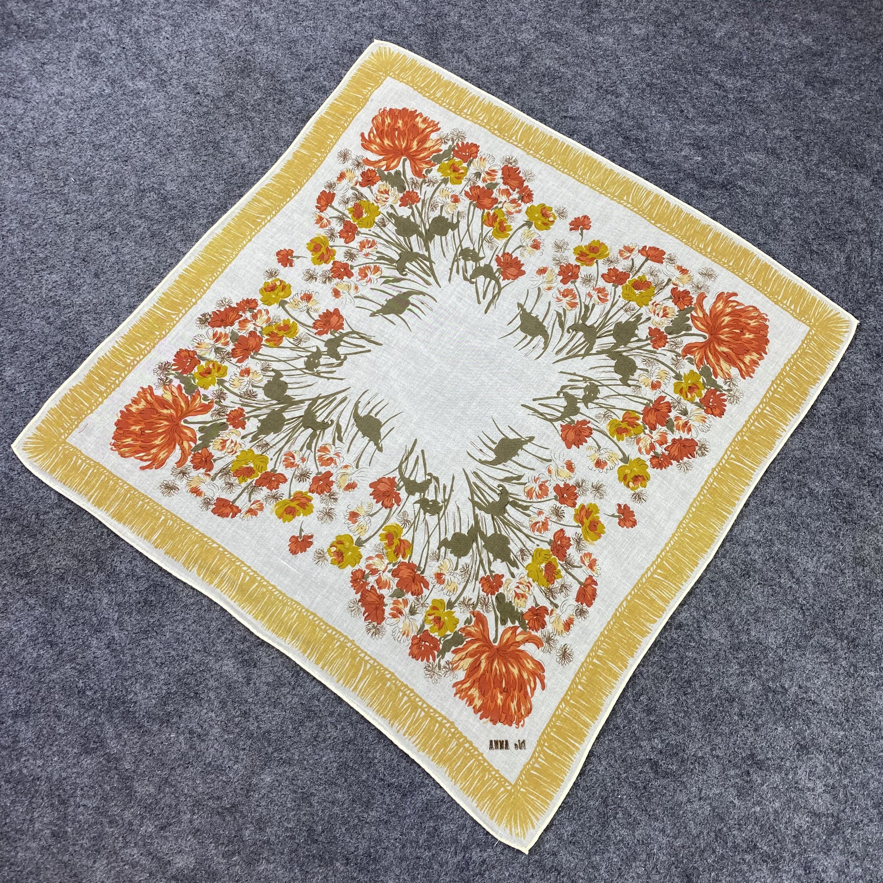 Anna Sui × Vintage Anna Sui Handkerchief / Bandana / Neckerchief-B785 Size ONE SIZE - 4 Thumbnail