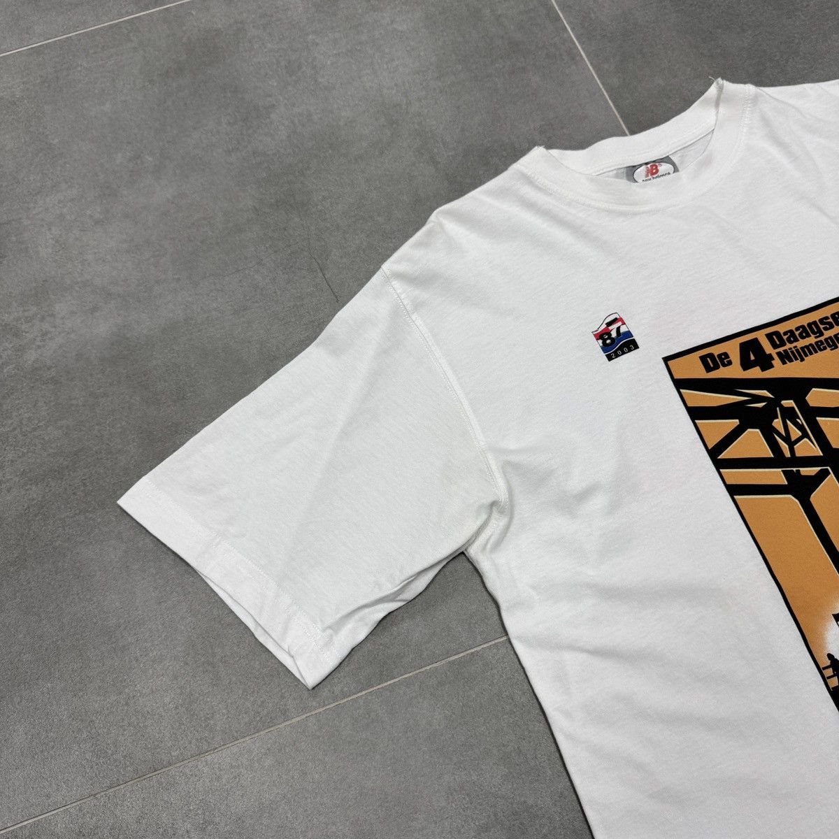 New Balance × Vintage Vintage New Balance 2003 87ste Editie De 4 Daagse T-Shirt Size US M / EU 48-50 / 2 - 3 Thumbnail