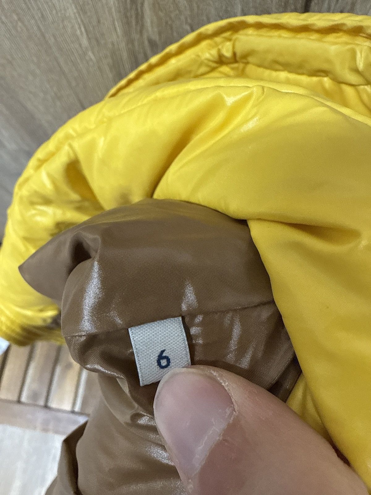 Moncler Moncler Yellow Maya Puffer Jacket Size US XL / EU 56 / 4 - 21 Thumbnail