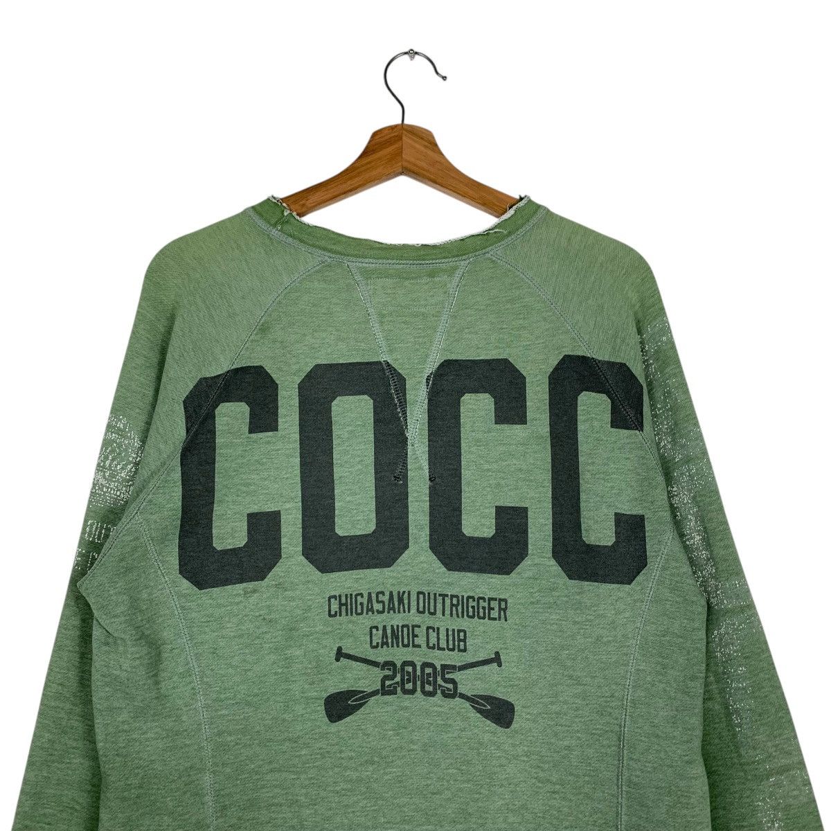 Japanese Brand CHIGASAKI OUTRIGGER Canoe Club 2005 Sweatshirt #1448-C65 Size US S / EU 44-46 / 1 - 13 Thumbnail