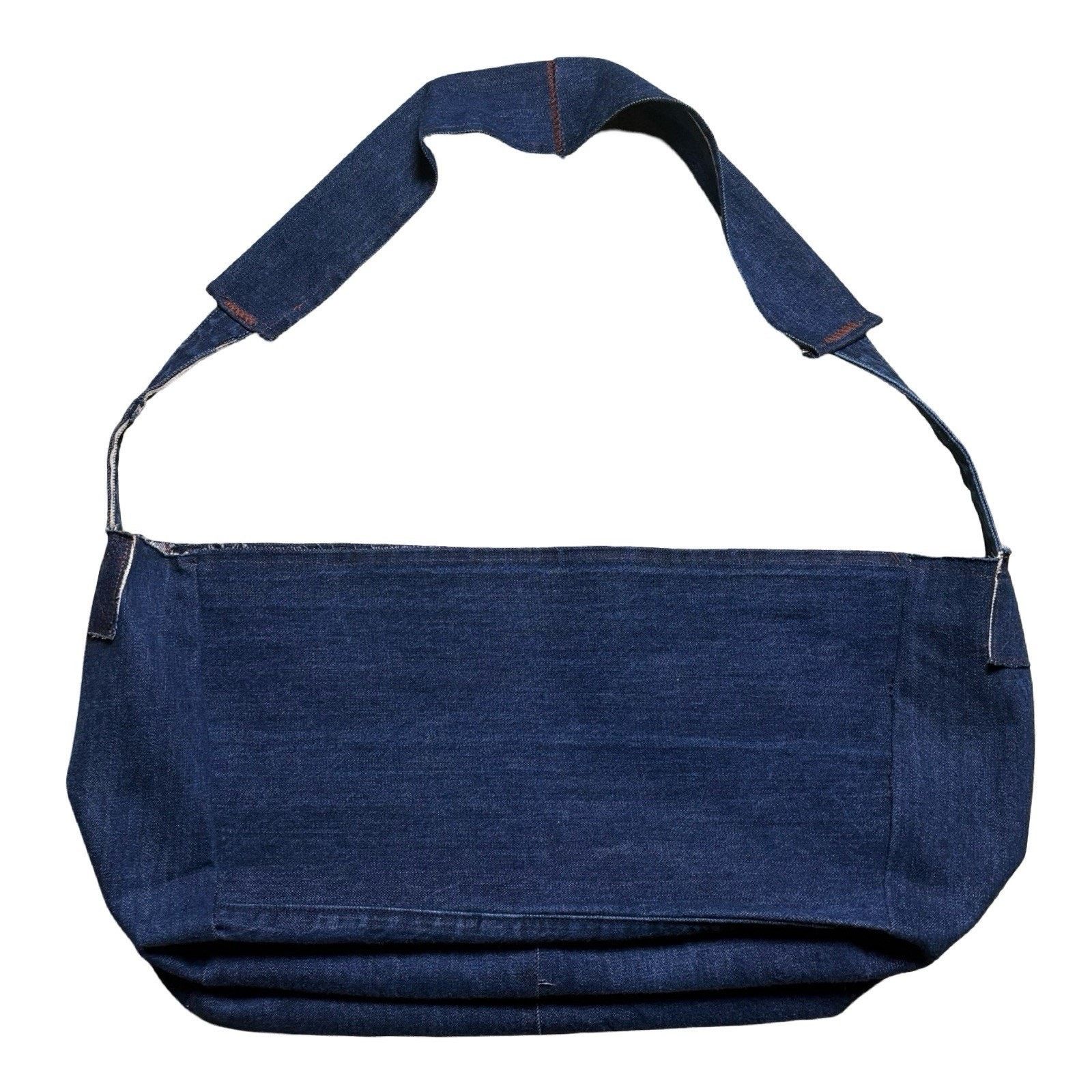 Other Wallace & Garments Selvedged News Paper Bag News Boy Denim Size ONE SIZE - 5 Thumbnail