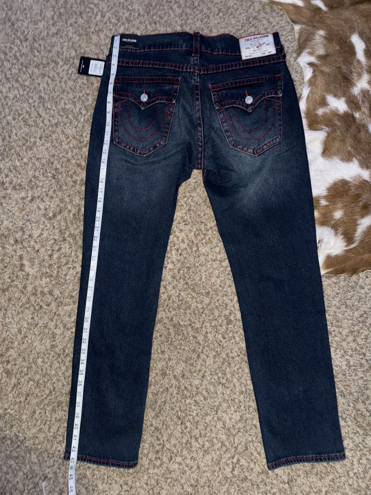 True Religion True religion jeans with red big T stitching Size US 34 / EU 50 - 4 Thumbnail