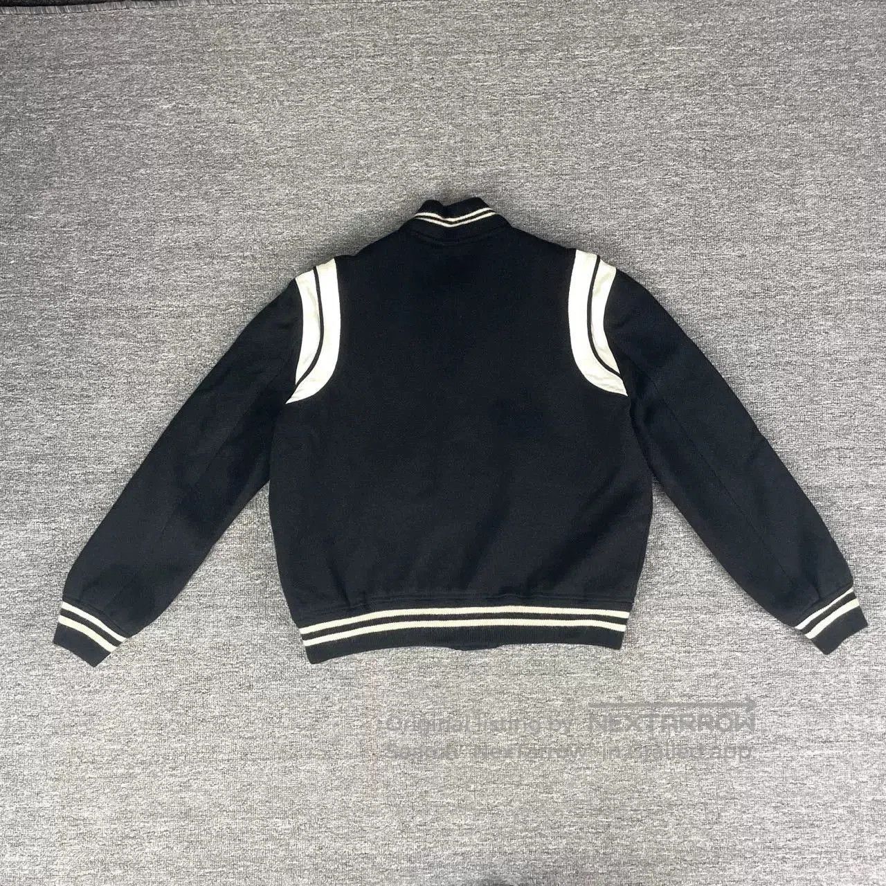 Saint Laurent Paris Saint Laurent Black White Varsity Jacket. Size US M / EU 48-50 / 2 - 2 Thumbnail