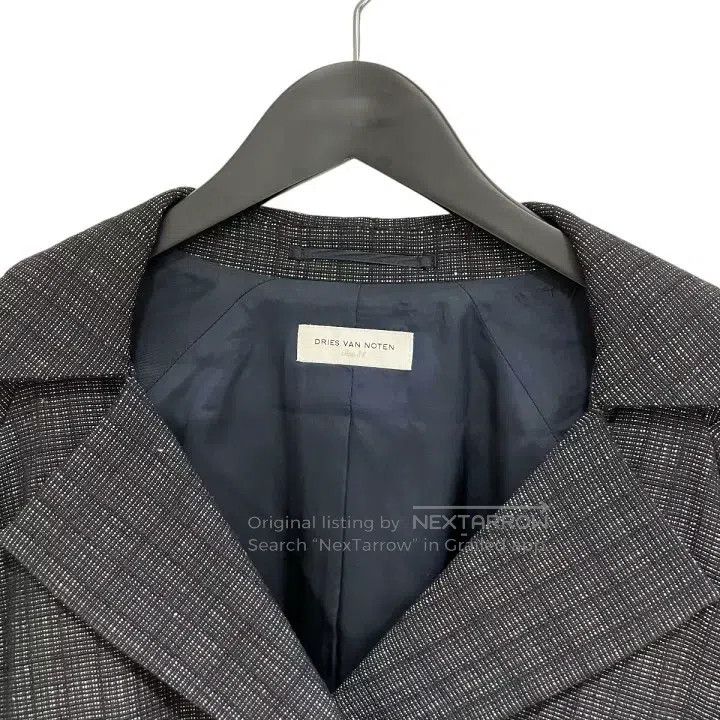 Dries Van Noten Dries Van Noten size:38 Wool and linen checkered coat Size S / US 4 / IT 40 - 3 Thumbnail