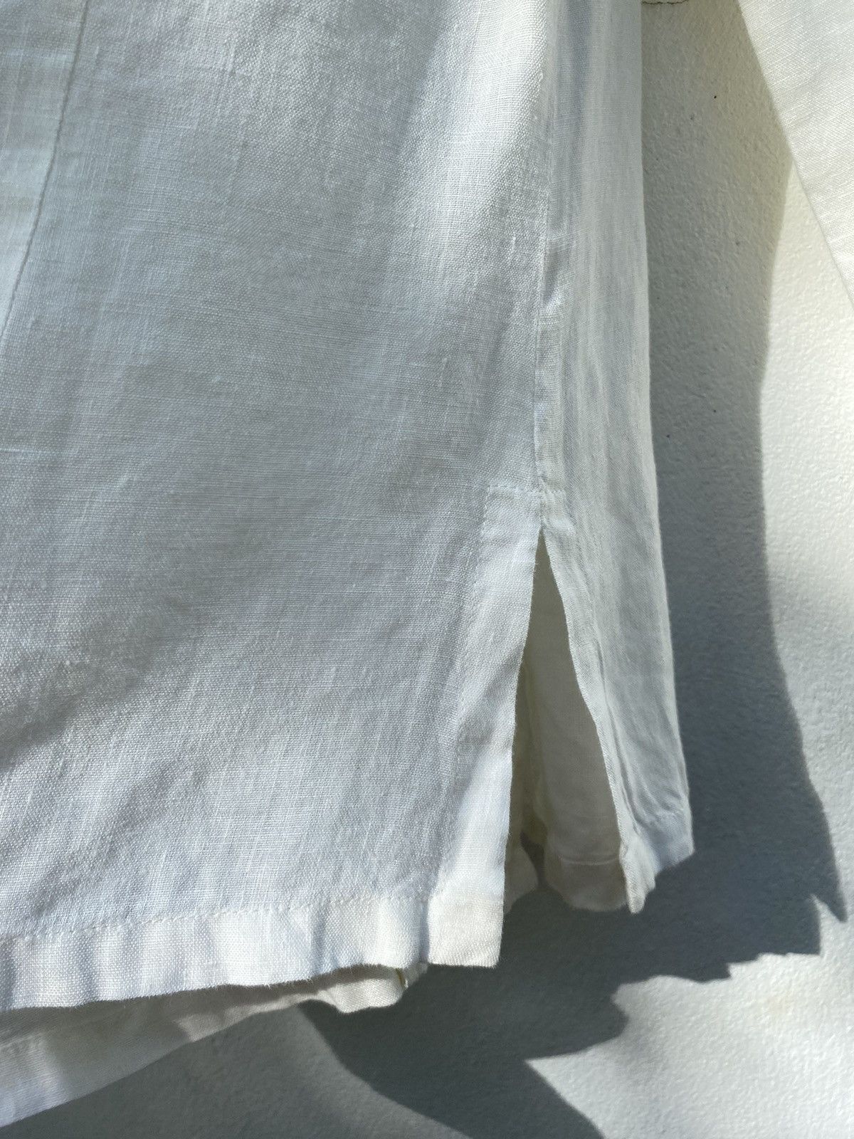 Max Mara Maxmara white pocket shirt Size ONE SIZE - 7 Thumbnail