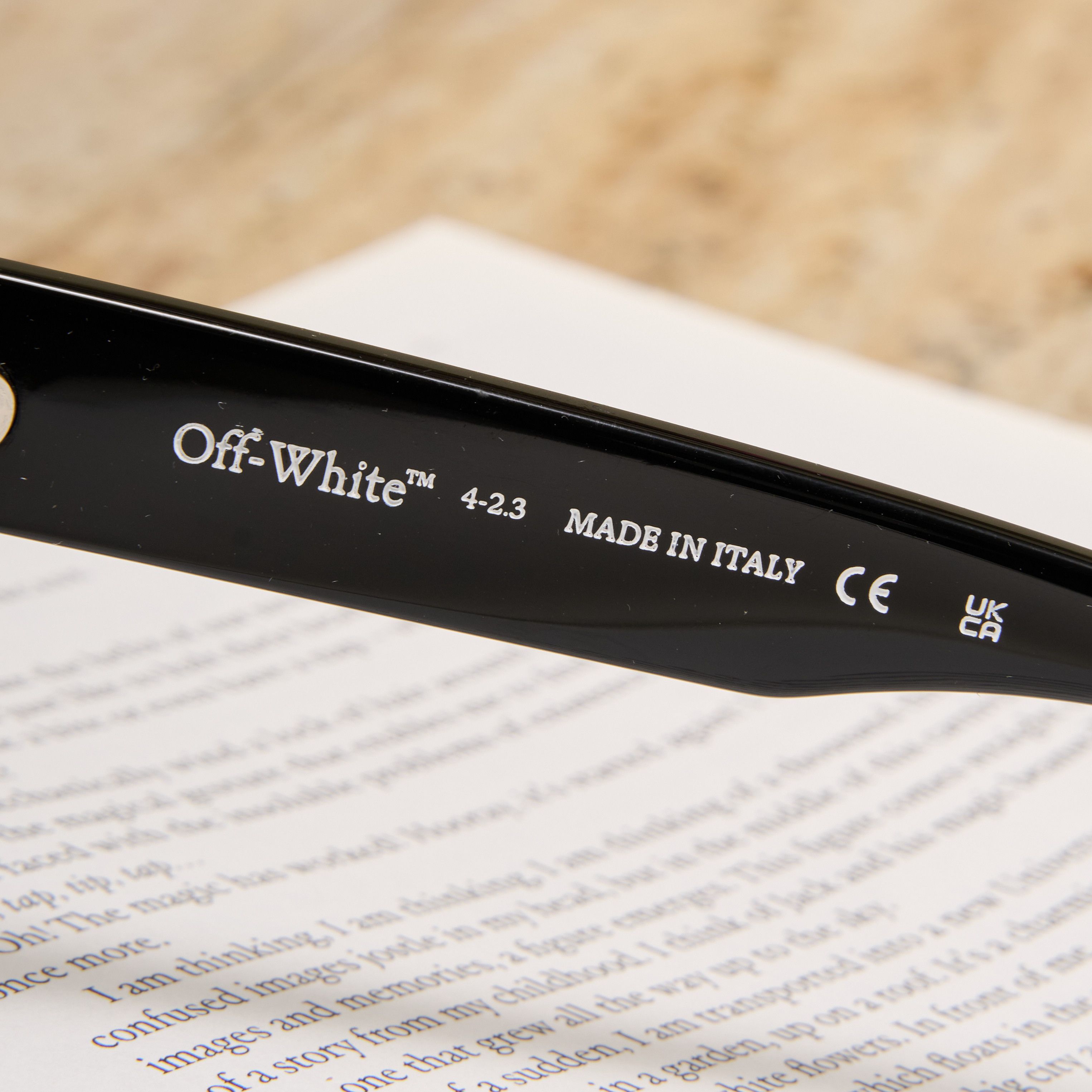 Off-White OFF WHITE Virgil Square Frame Sunglasses BLACK Size ONE SIZE - 5 Thumbnail
