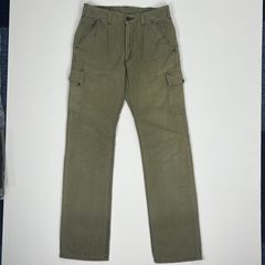 KMRii Brown Twill Cargo Pants
