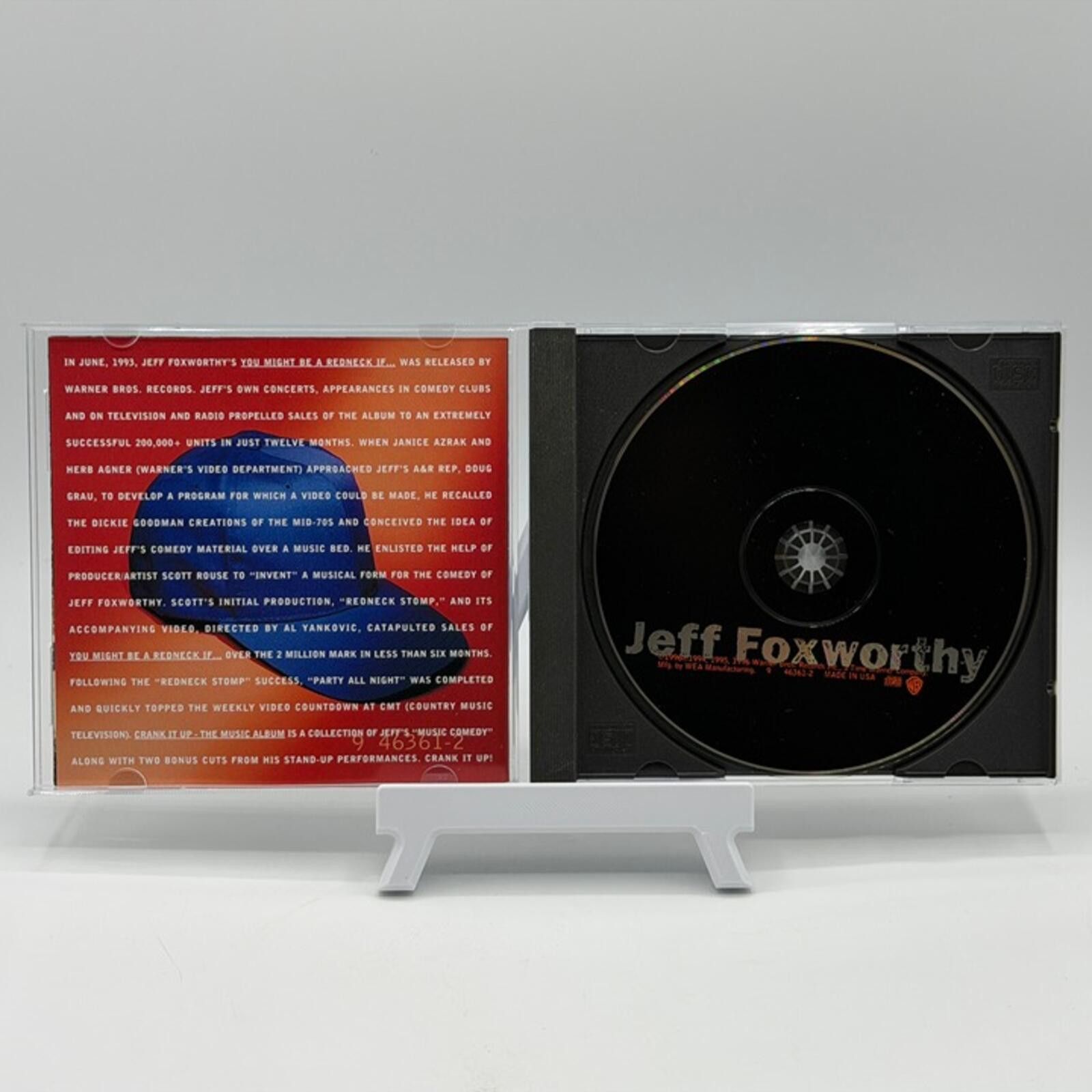 Other Jeff Foxworthy - Crank It Up (1996) - Audio CD - Rock Size ONE SIZE - 3 Thumbnail
