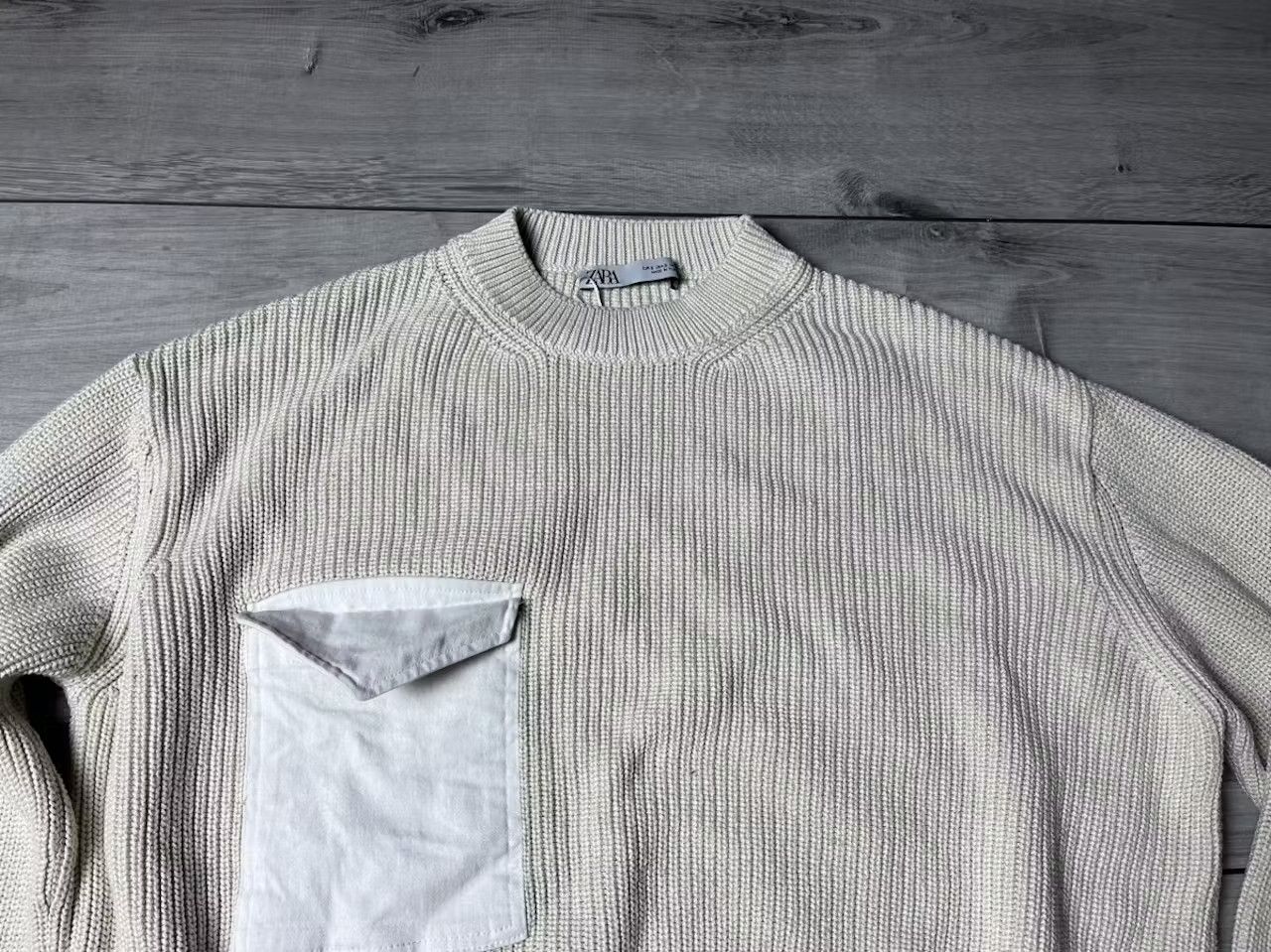 Japanese Brand Zara sweater pocket streetwear Japanese size S/M Size US S / EU 44-46 / 1 - 5 Thumbnail