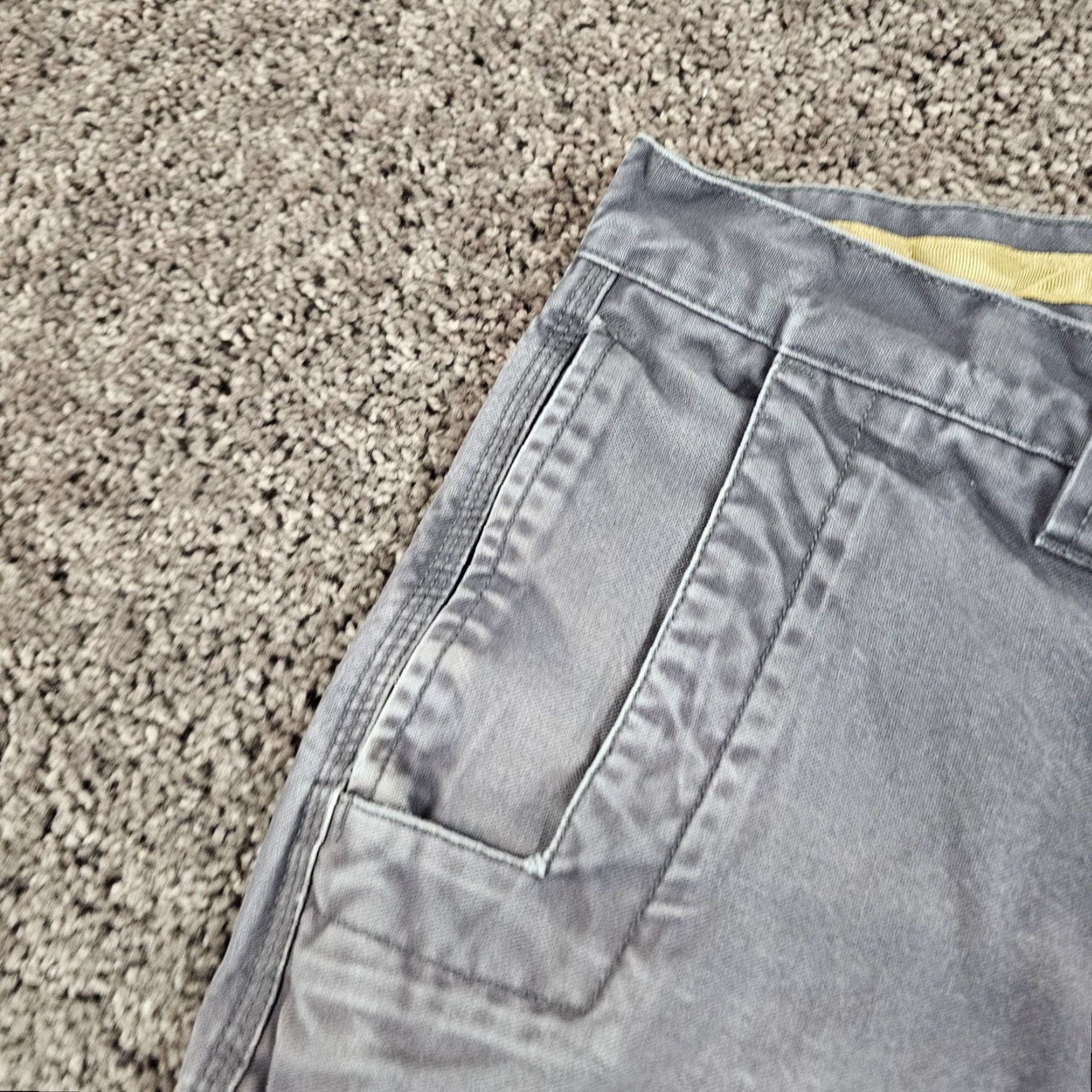 Mountain Khakis VINTAGE Mountain Khakis Pants Men 34x31 Gray Canvas Khakis Relaxed Fit Workwear Size US 34 / EU 50 - 4 Thumbnail