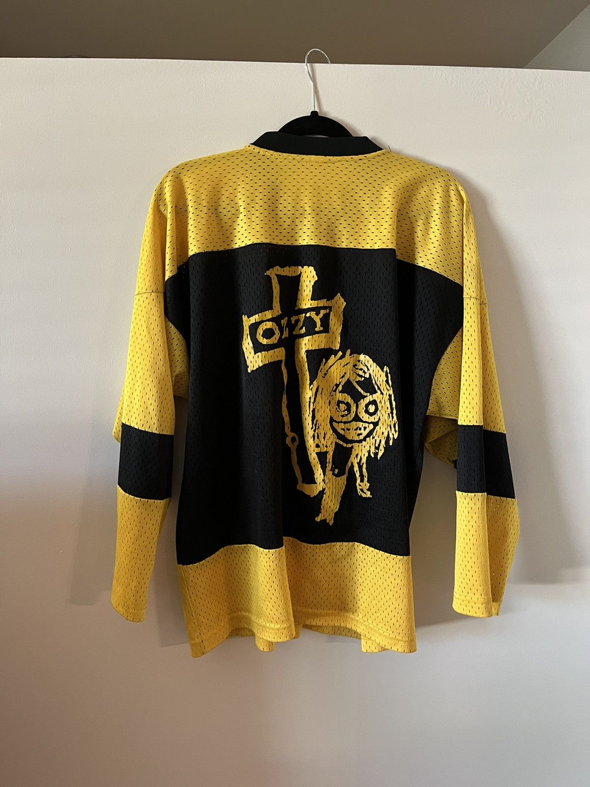 Ozzy Osbourne × Vintage 1998 Ozzy Ozbourne “The Ozzman Cometh” Hockey Jersey Size US L / EU 52-54 / 3 - 2 Thumbnail
