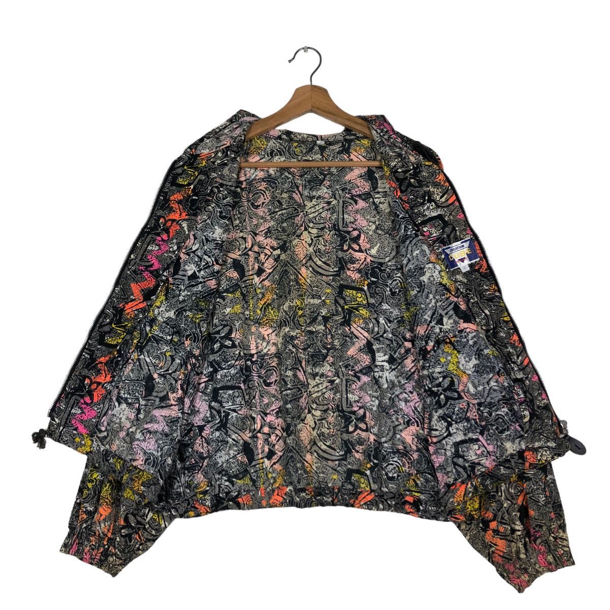 Hysteric Glamour 🔥Vintage Cropped Zipper Bomber Jacket Creation Cube Rare Size US L / EU 52-54 / 3 - 14 Thumbnail