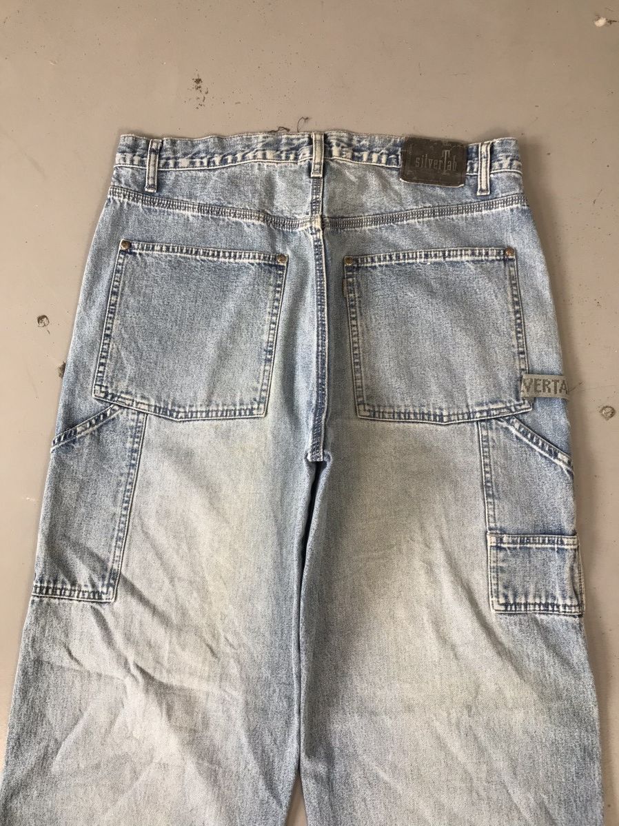 Levi's × Vintage Vintage Levi’s silver tab carpenter denim Size US 35 - 7 Thumbnail
