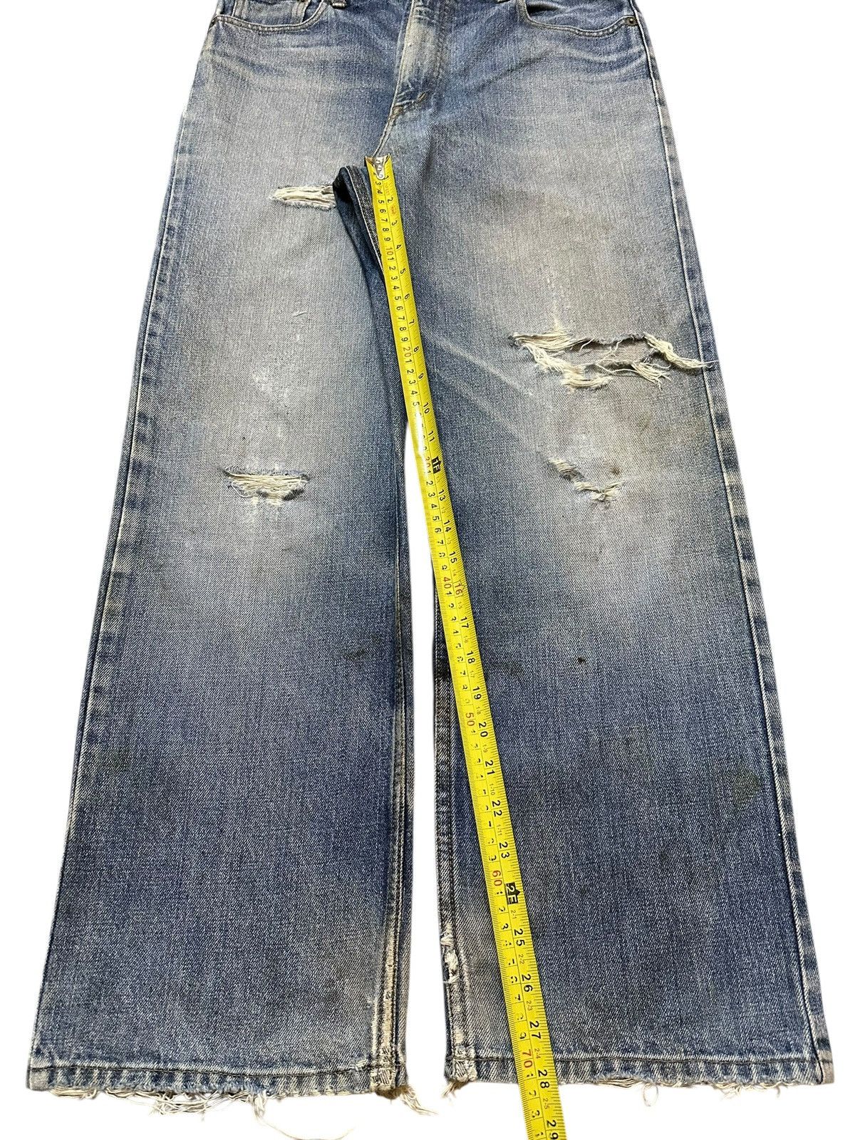 JNCO Vintage Japanese Brand Faded Wash Distressed Baggy Jeans Size US 32 / EU 48 - 14 Thumbnail