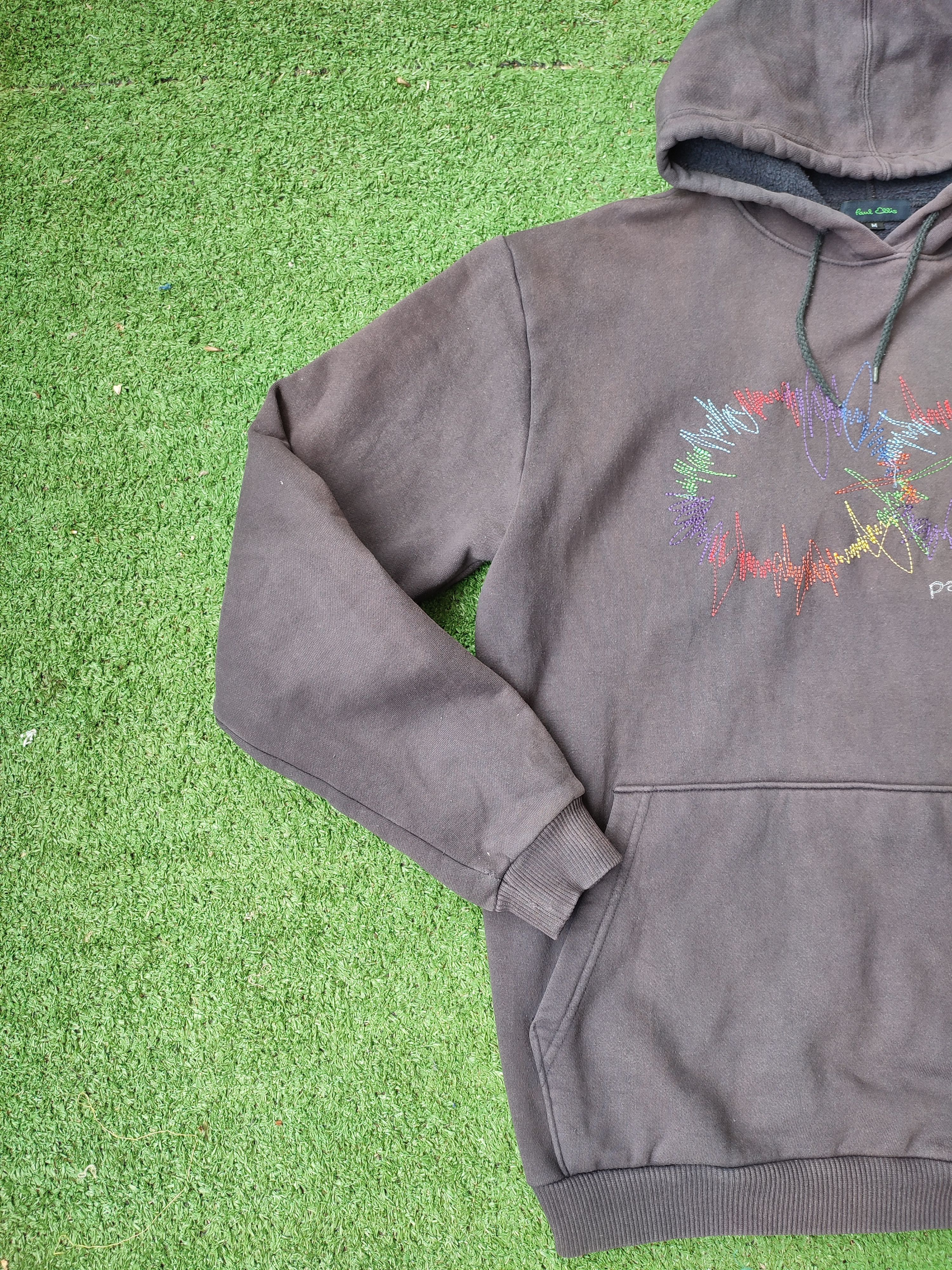 Japanese Brand Paul Ellis Iridescent Aspiration Sun Faded Hoodies Size US M / EU 48-50 / 2 - 2 Thumbnail