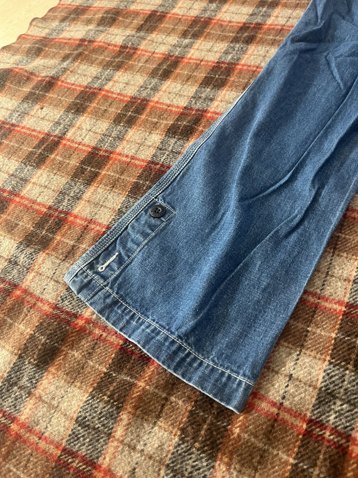 Diesel Vintage Y2K Rare Diesel Bellbottom Low Rise blue jeans 28 Size 28" / US 6 / IT 42 - 9 Thumbnail