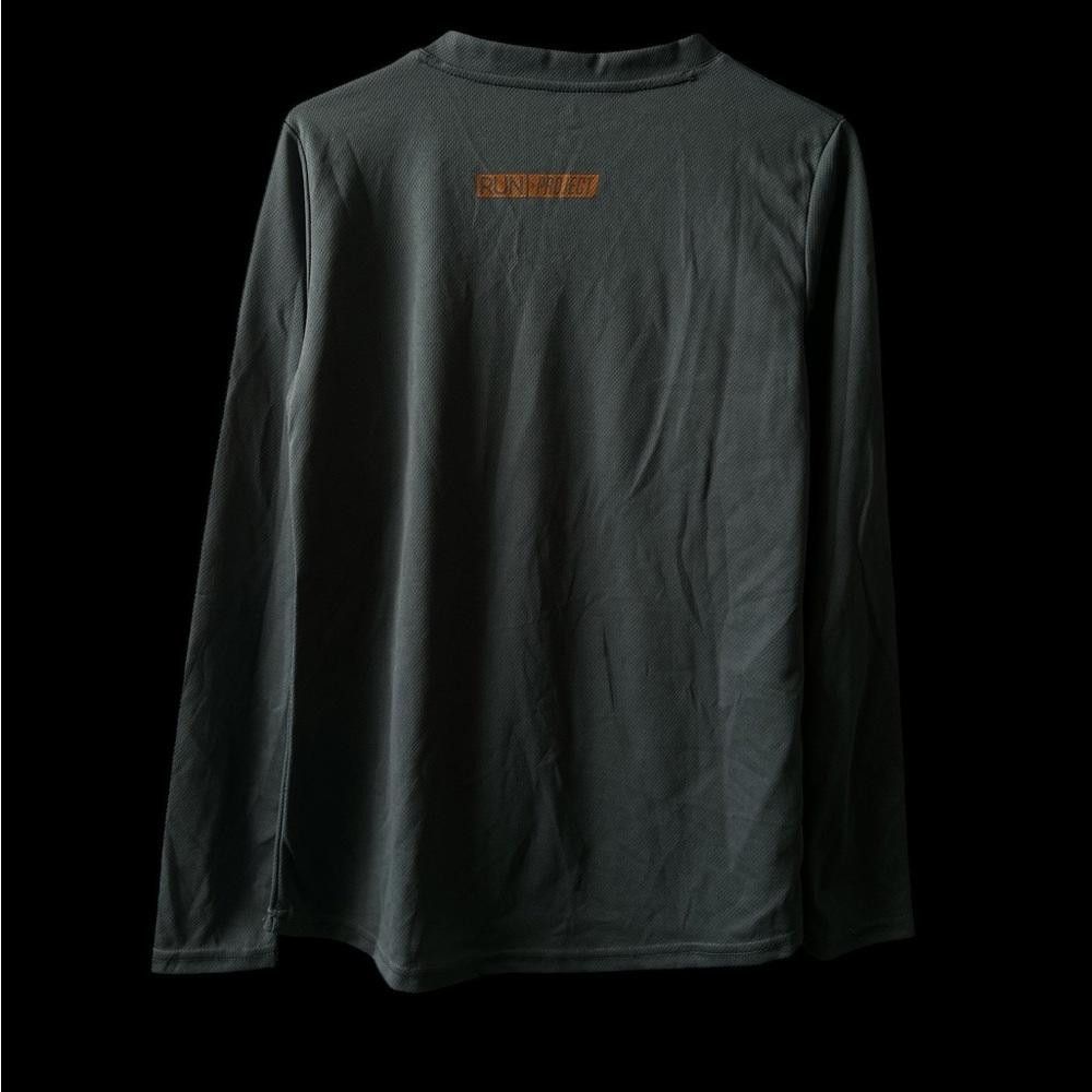 Designer Gray Women's Hot Cake Hustle Long Sleeve Shirt Size M / US 6-8 / IT 42-44 - 3 Thumbnail