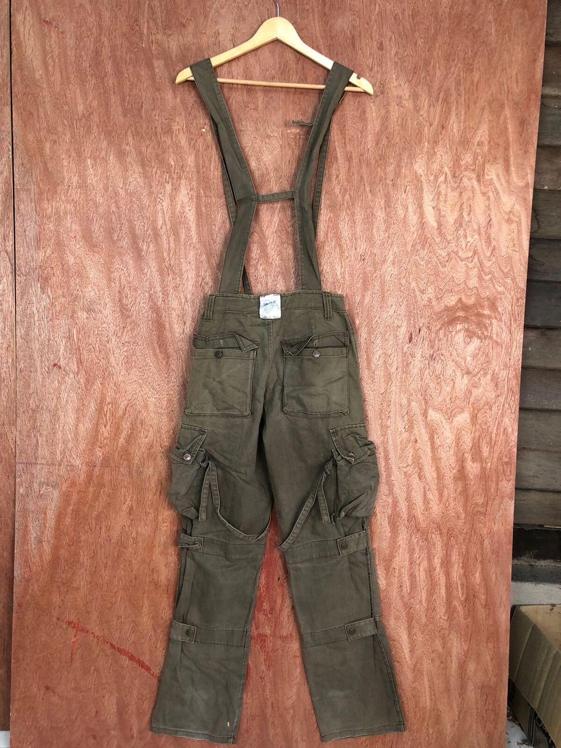 Stussy DLL Stussy vtg multipocket cargo Overall pants #2678 Size US 28 / EU 44 - 2 Thumbnail