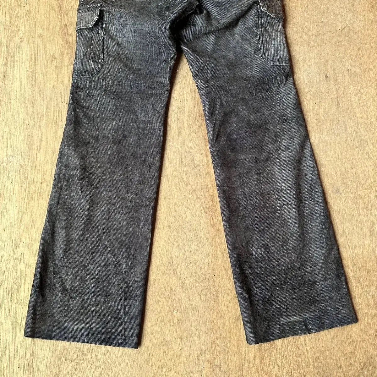 Adidas ADIDAS Y2K CORDUROY MINI FLARES/BOOTCUT BLACK PANTS Size US 28 / EU 44 - 15 Thumbnail