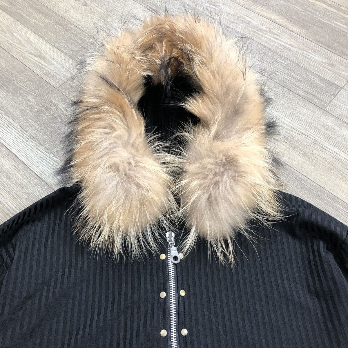Le Grande Bleu (L.G.B.) 2000s Beaumere Beauty Beast Lgb Ifsixwasnine Fur Zip Hoodie Size US L / EU 52-54 / 3 - 3 Thumbnail