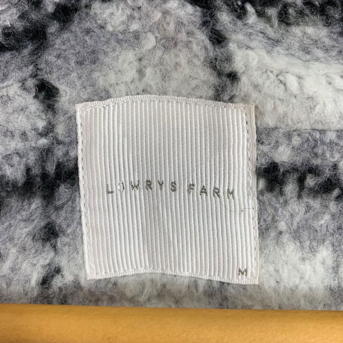 Japanese Brand × LOWRYS FARM LOWRYS FARM Japanese Brand Checkered Wool Long Coat Jacket Size M / US 6-8 / IT 42-44 - 7 Thumbnail