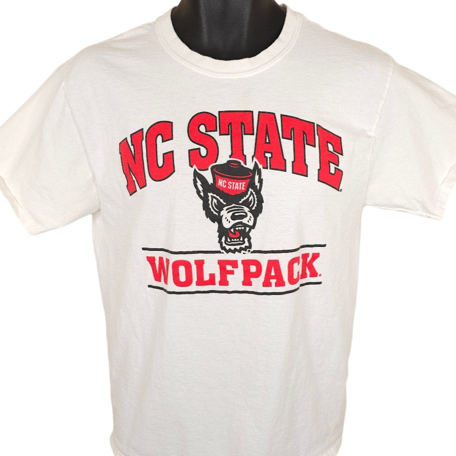 Russell Athletic North Carolina State Wolfpack T Shirt Mens Size Medium White Size US M / EU 48-50 / 2 - 1 Thumbnail