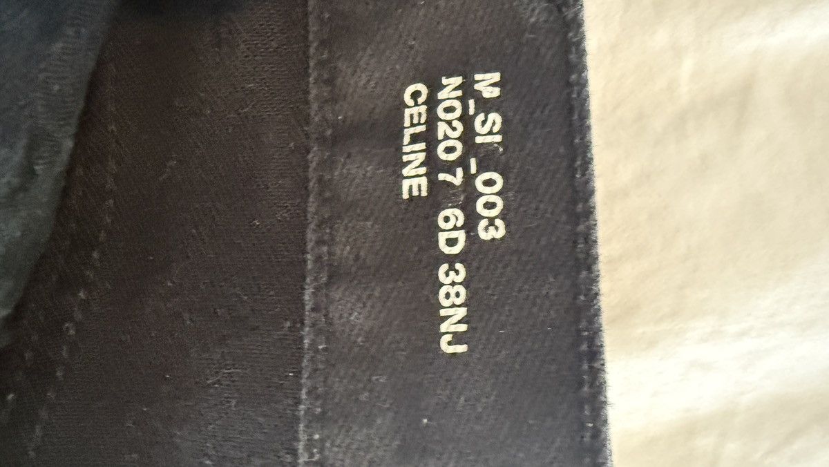 Celine Celine denim straight Size US 31 - 5 Thumbnail