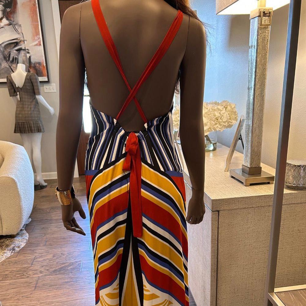 Bcbgmaxazria BCBG MaxAzria African-Inspired Jumpsuit Size 25" / US 0 / IT 36 - 6 Thumbnail