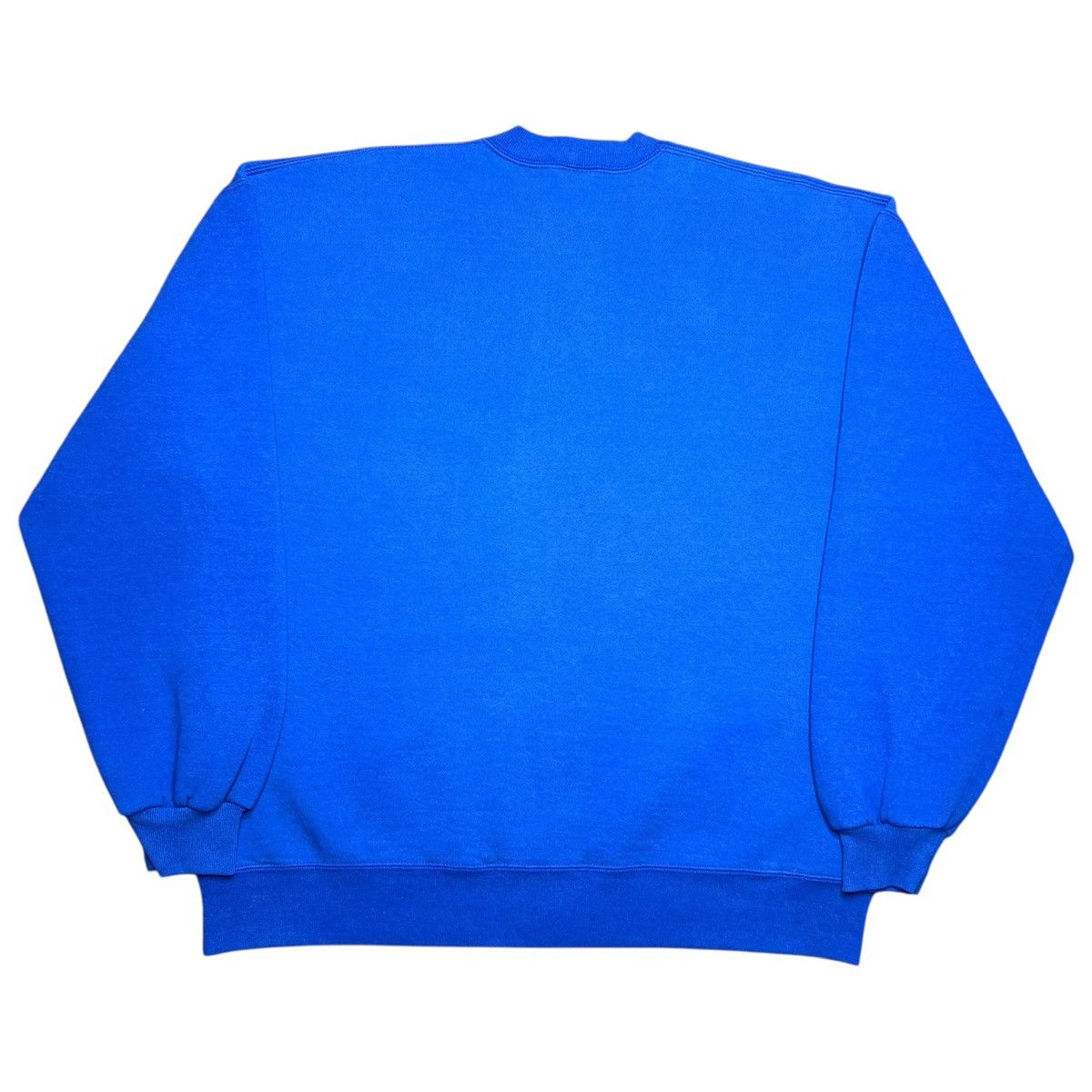 Russell Athletic Vintage 90s Russell Athletic Blue USA Made Blank Sweatshirt Size US XL / EU 56 / 4 - 3 Thumbnail